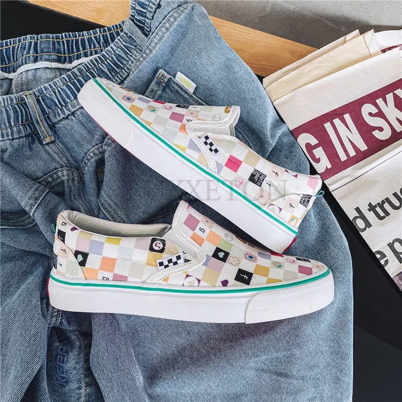 Shoes for Women Men Canvas Shoes Fashion Couple  Flat Skate Shoes Casual Man Female Sneaker Tenis Feminino Zapatillas Mujer