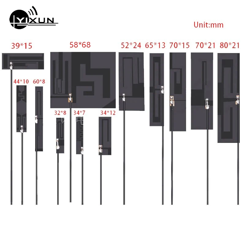 GSM GPRS 2G 3G LTE 4G Interne FPC Soft Board Antenne Signal Booster Verstärker Ipx U.FL RG1.13 20 cm Kabel 8dbi 700-2700 MHz