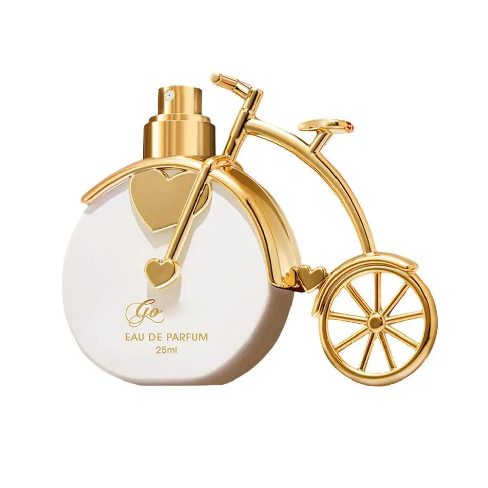 AliExpress jaysuing 25ml Unique Bicycle Figurine Women's Perfume Long-Lasting Floral Fragrance Ideal For Daily Use Perfect Gift For Her