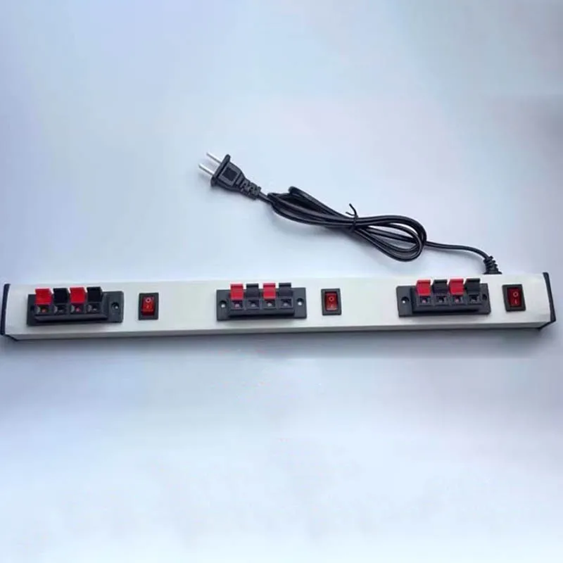 LED Light Tester with Switch Wire LED Lamp Test Clip with Power Cable for Lighting Hardware Store Laboratory