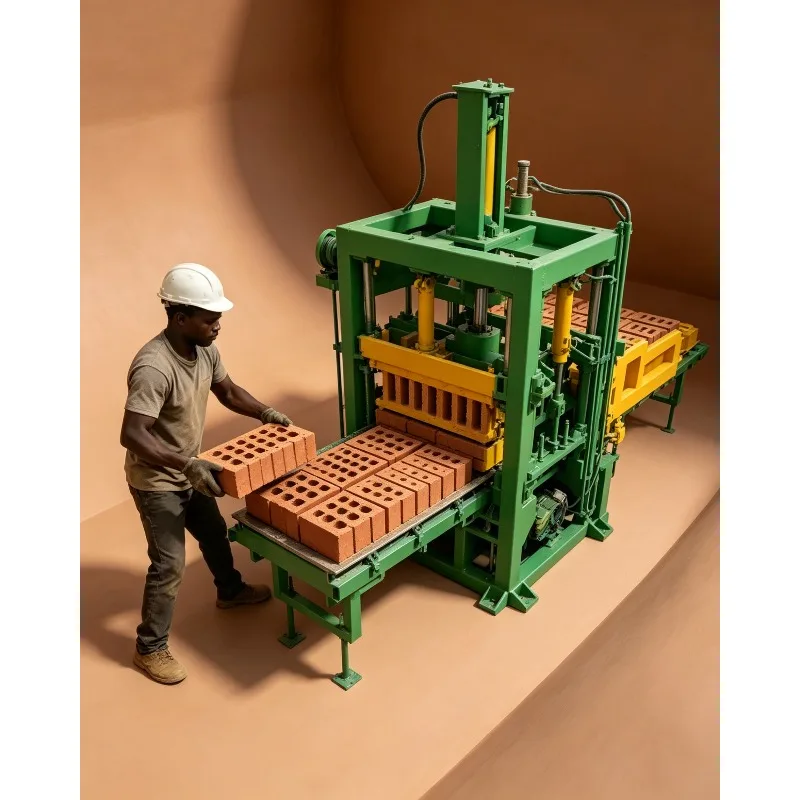 Hot Sale Affordable Automatic Brick Making Machine From China Factory Featuring High Efficiency Concrete Block Machine for Sale