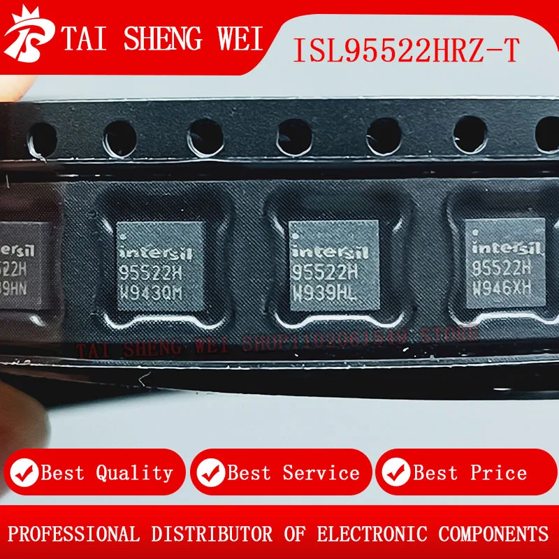 5PCS 95522H 95522 ISL95522H ISL95522 ISL95522HRZ QFN32 ISL95522HRZ-T QFN-32 Chipset