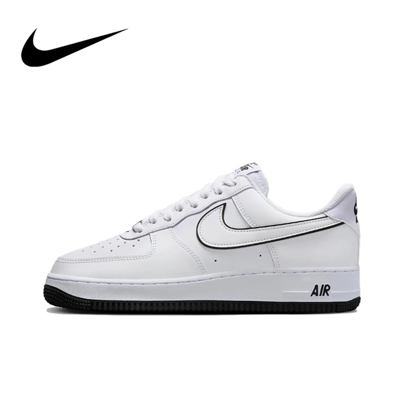 Nike Air Force 1 07 Running Shoes Mens Womens Classic All White Casual Skate Sneakers Outdoor af1 Sports Trainers