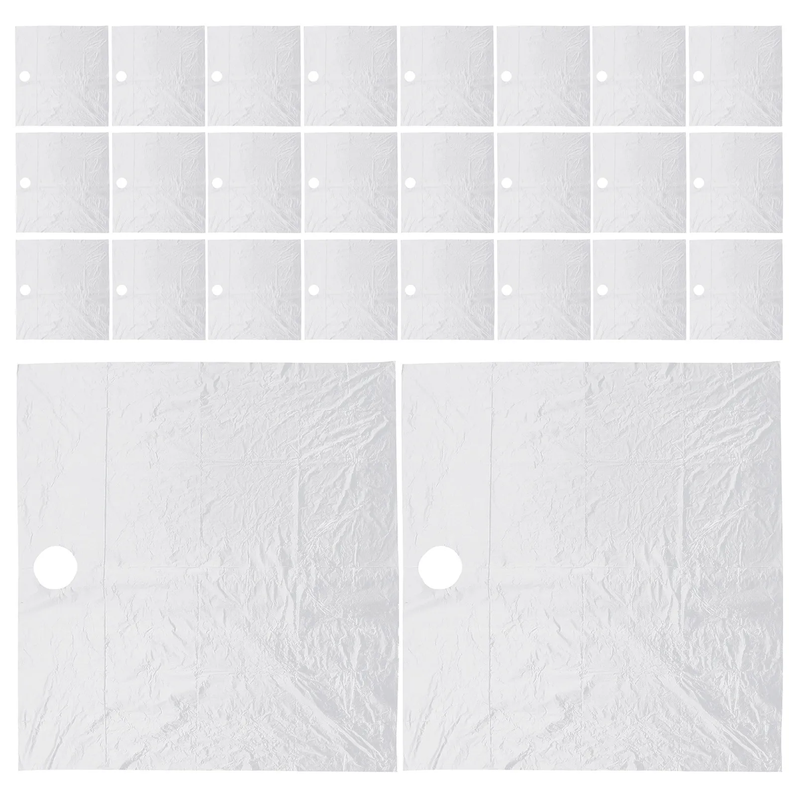 

60 шт. одноразовых ловушек для волос для раковины в ванной, для сбора бороды и волос при бритье, поддон для очистки раковины, одноразовый лоток для сбора волос в душе