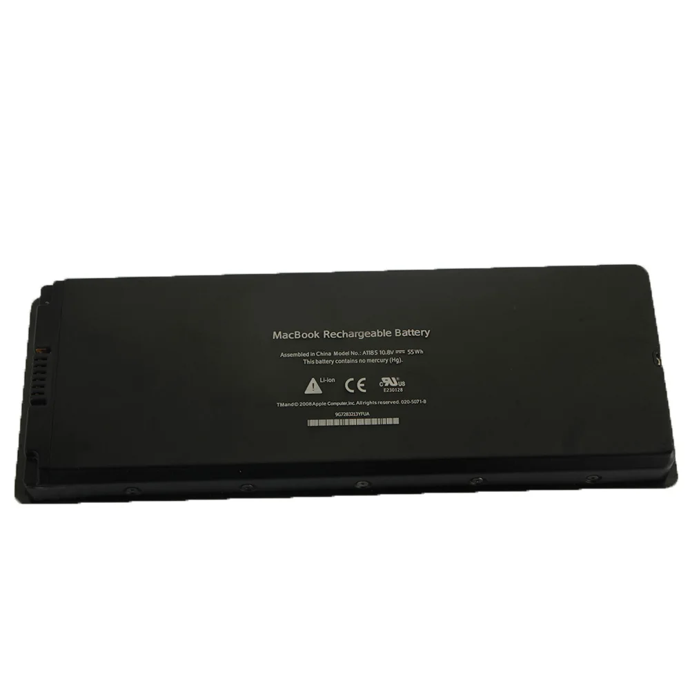 10.8V 55WH New  Original   Laptop Battery for APPLE MacBook  A1185 A1181 MA254