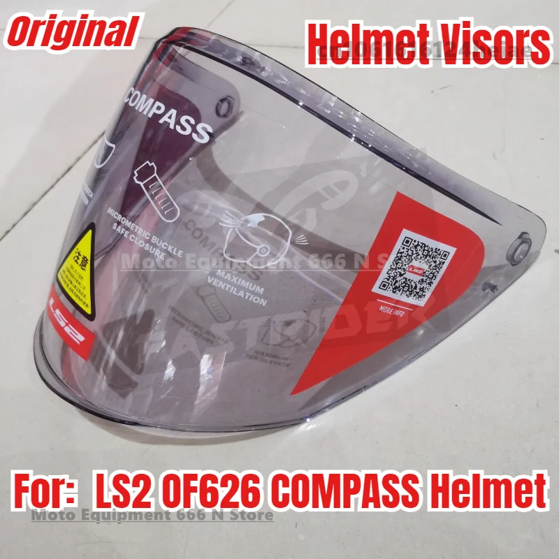 

Original LS2 OF626 COMPASS Motorcycle Helmet Lenses,Of626 Helmet Lenses, Helmet Accessories