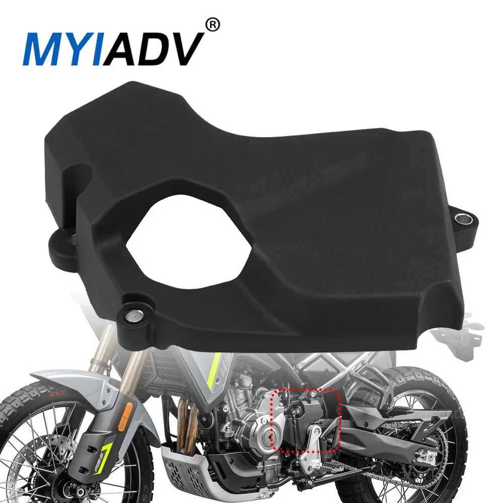 For CFMOTO 450MT 450 MT MT450 Motorcycle Small Sprocket Cover Little Flywheel Decorative Cover Wheel Guard  Original Accessories