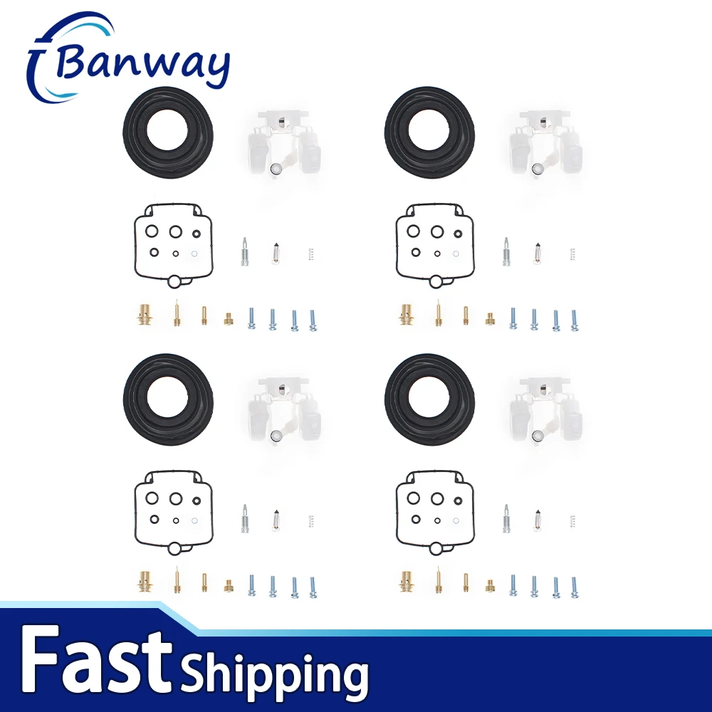 4pcs Carburetor Carb Restoration Repair Kit for Triumph Trophy 1200 1997-2003