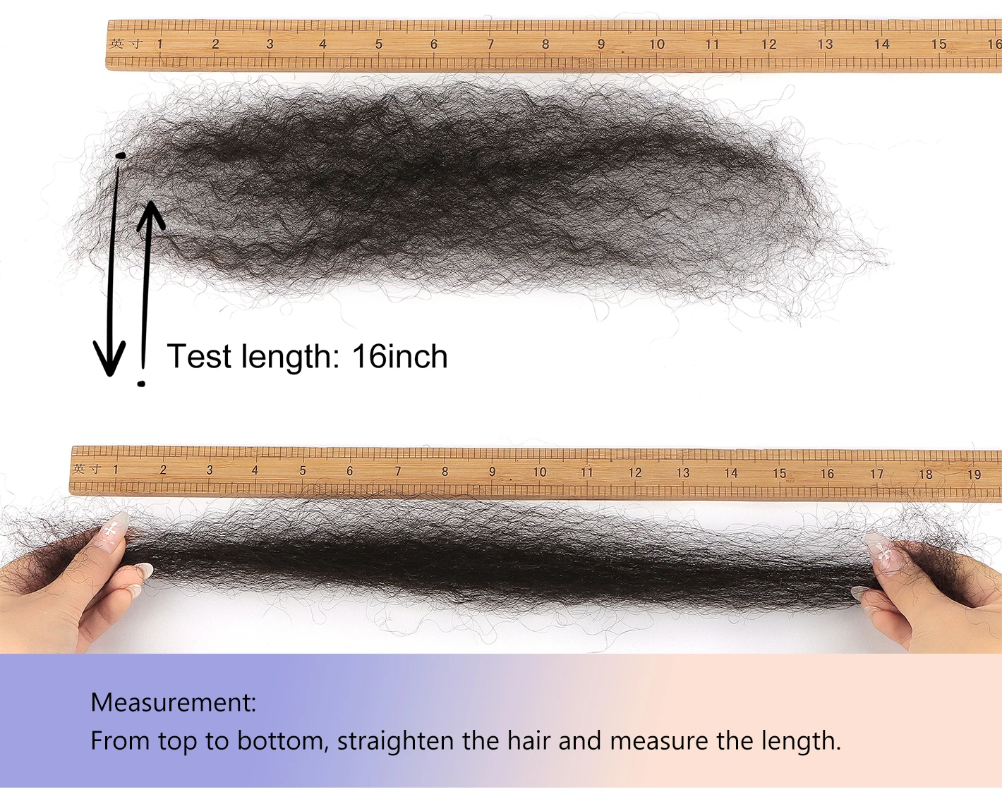 OrientfashionAfro Kinky Bulk Human Hair Extensions Natural Black/Brown/Grey - Lightweight for Braiding, Styling & Everyday Wear