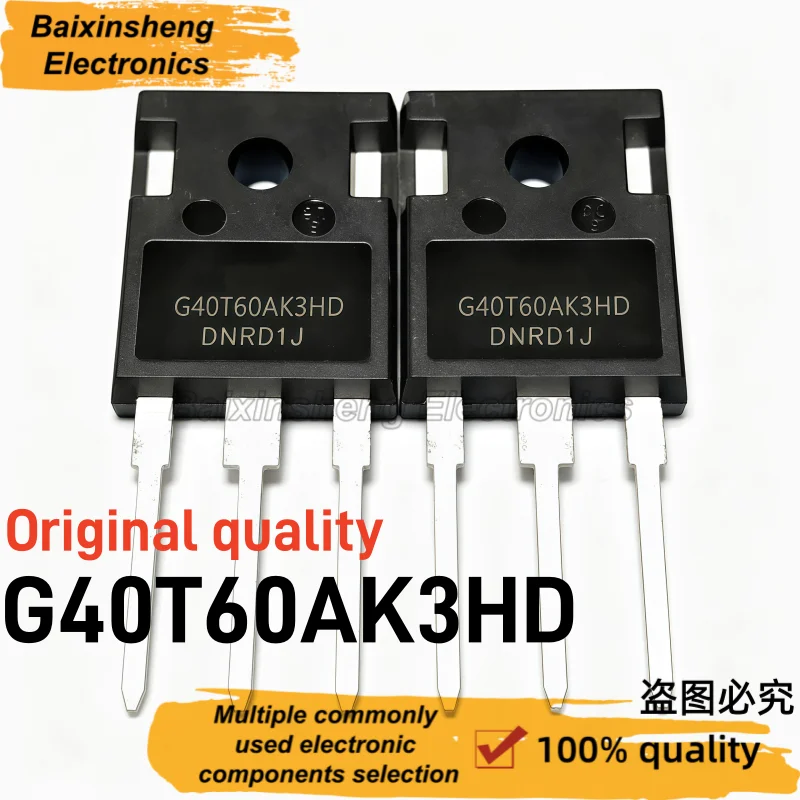 5/10PCS Original G60T60AK3HD TO-247 IGBT Transistor 60A 600V CRMICRO Power Switch Tube For Welding Machine Inverter
