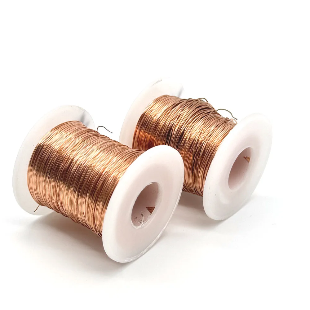 250g/Roll Copper Wire T2 Copper Coil Conductive Copper Wire, Superfine Copper Wire, Line Bare 0.1 0.2 0.3 0.4 0.5 0.6 1.0 2.0mm