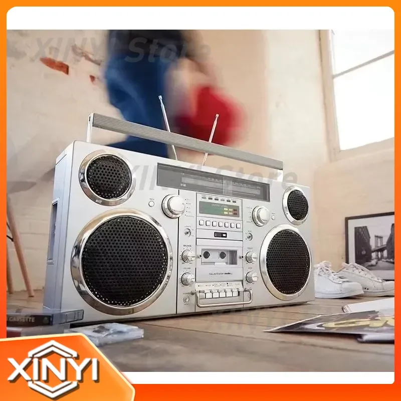 Wholesale Multi-Function Tape Playback Recorder with External Input Dual Frequency Input Interface and CD Radio for General