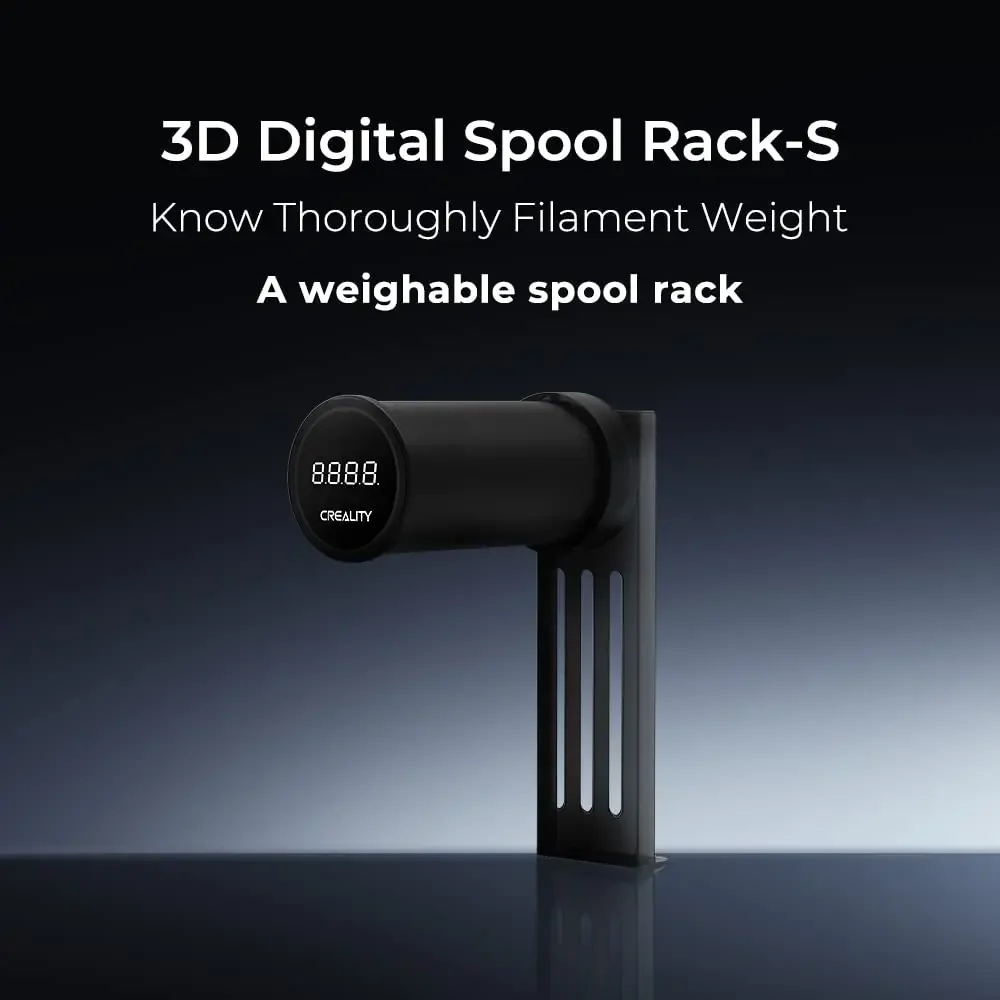 Creality Digital Spool Rack Weighable Spool Holder with HD Display for All FDM 3D Printers 3D Printer Accessory