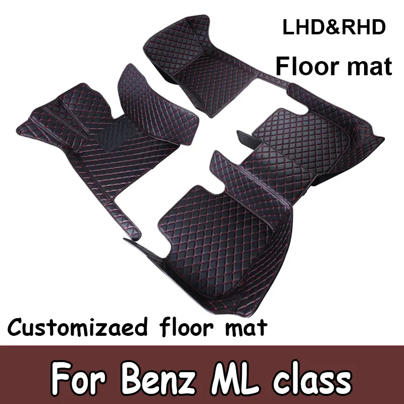 Car trunk mat for Benz ML class W164 2008 2009 2010 2011 cargo liner carpet interior accessories cover