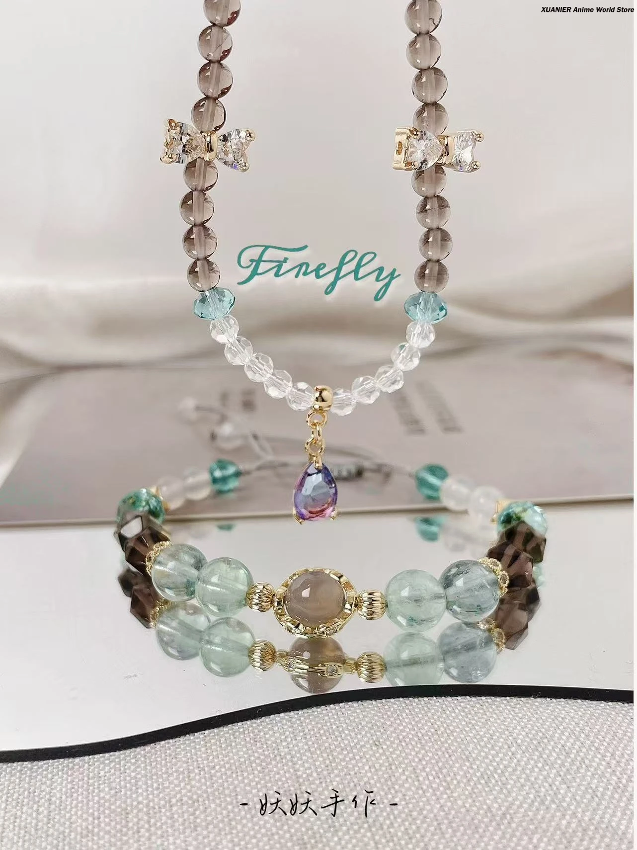 Game Honkai：Star RailFirefly Series Bracelet Handmade Hand Chain Bracelets Jewelry Fashion Accessories Cosplay Props Gift - view 3