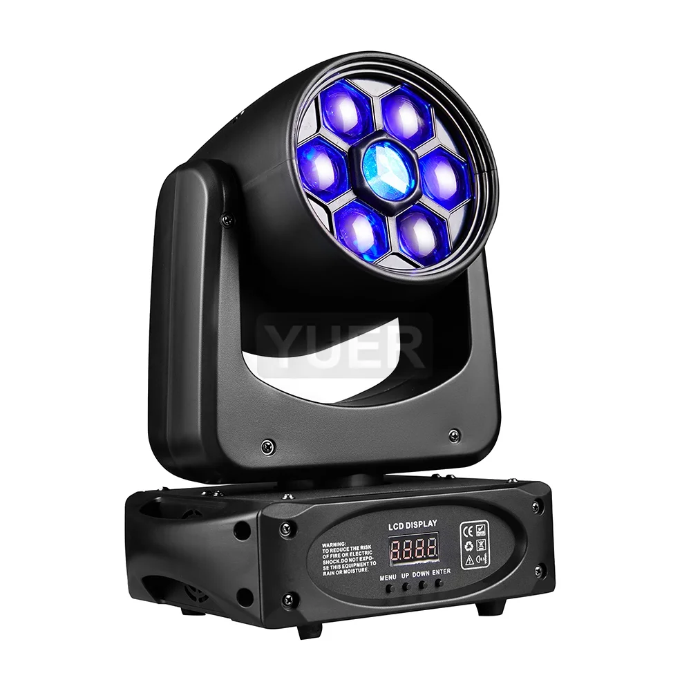 NEW Bee Eye LED Spot 150W Moving Moving Light and Gobo 3 Sided Prism DMX Controller LED Spotlight Moving Disco Dj Party Light