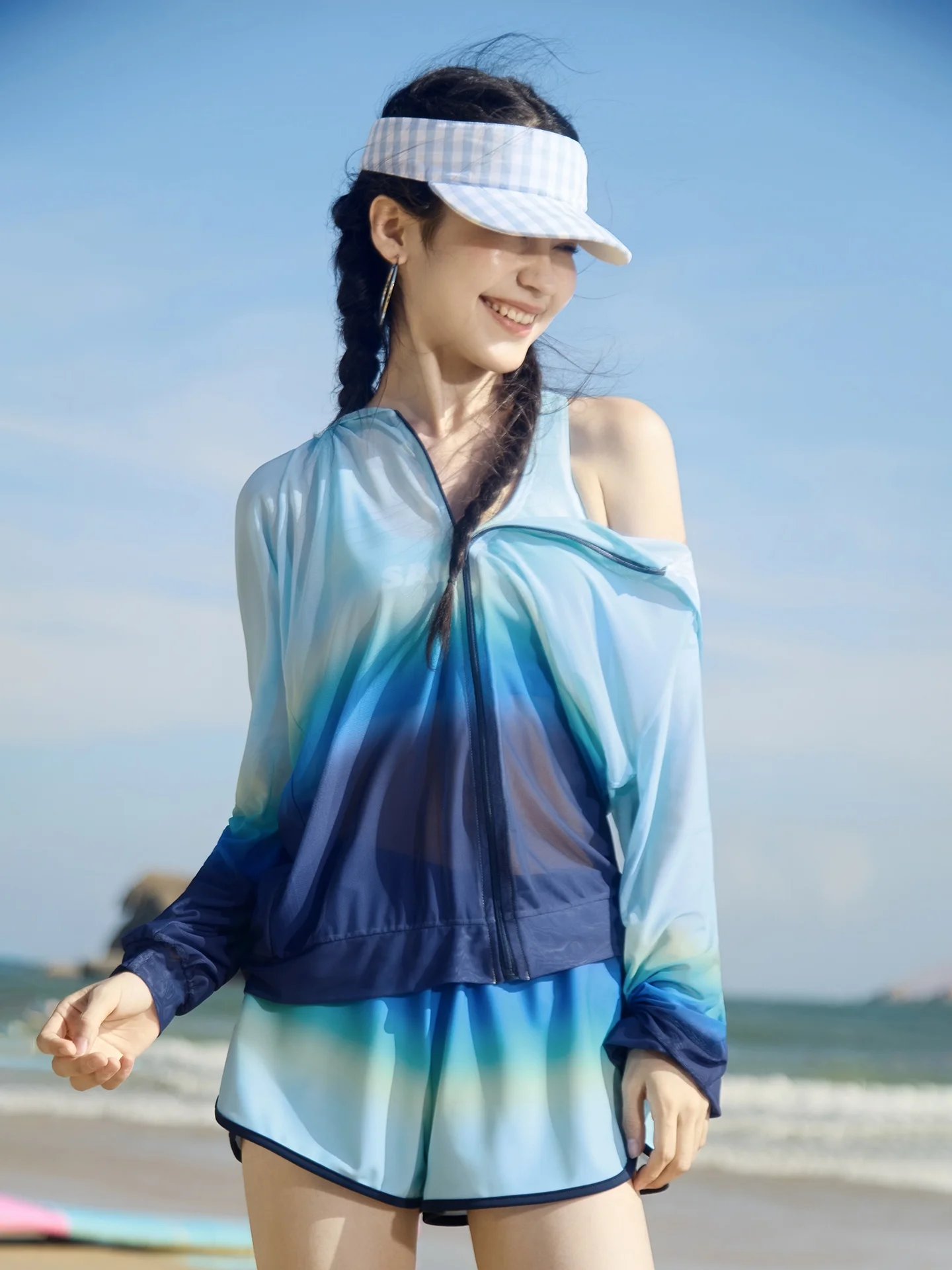 

Элитный роскошный комплект из двух предметов: спортивный купальник и комплект из трех предметов для женщин, для горячих источников, дышащий, быстросохнущий