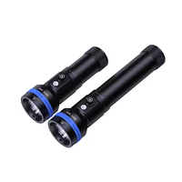 XTAR D26 2500lm Diving Flashlight IPX8 Waterproof scuba Torch 2 years guarantee Flashlight for Seawater Diving Flashlight