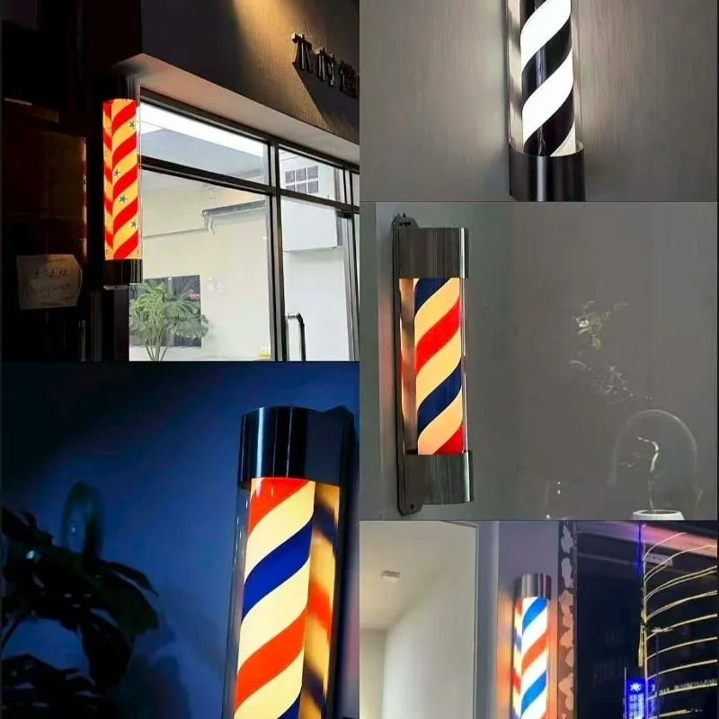 New barber shop dedicated LED lights Internet celebrity outdoor retro lights