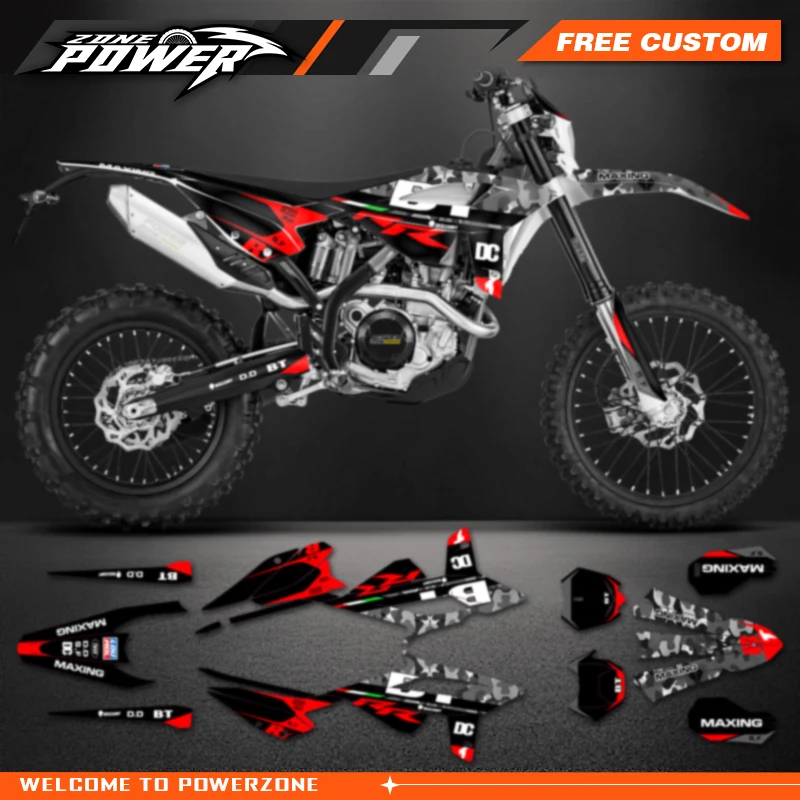 

Powerzone Full Set Custom Backgrounds Graphics Decals Sticker Kits for Beta RR 125 200 250 300 350 390 430 480 2020 2021 2022