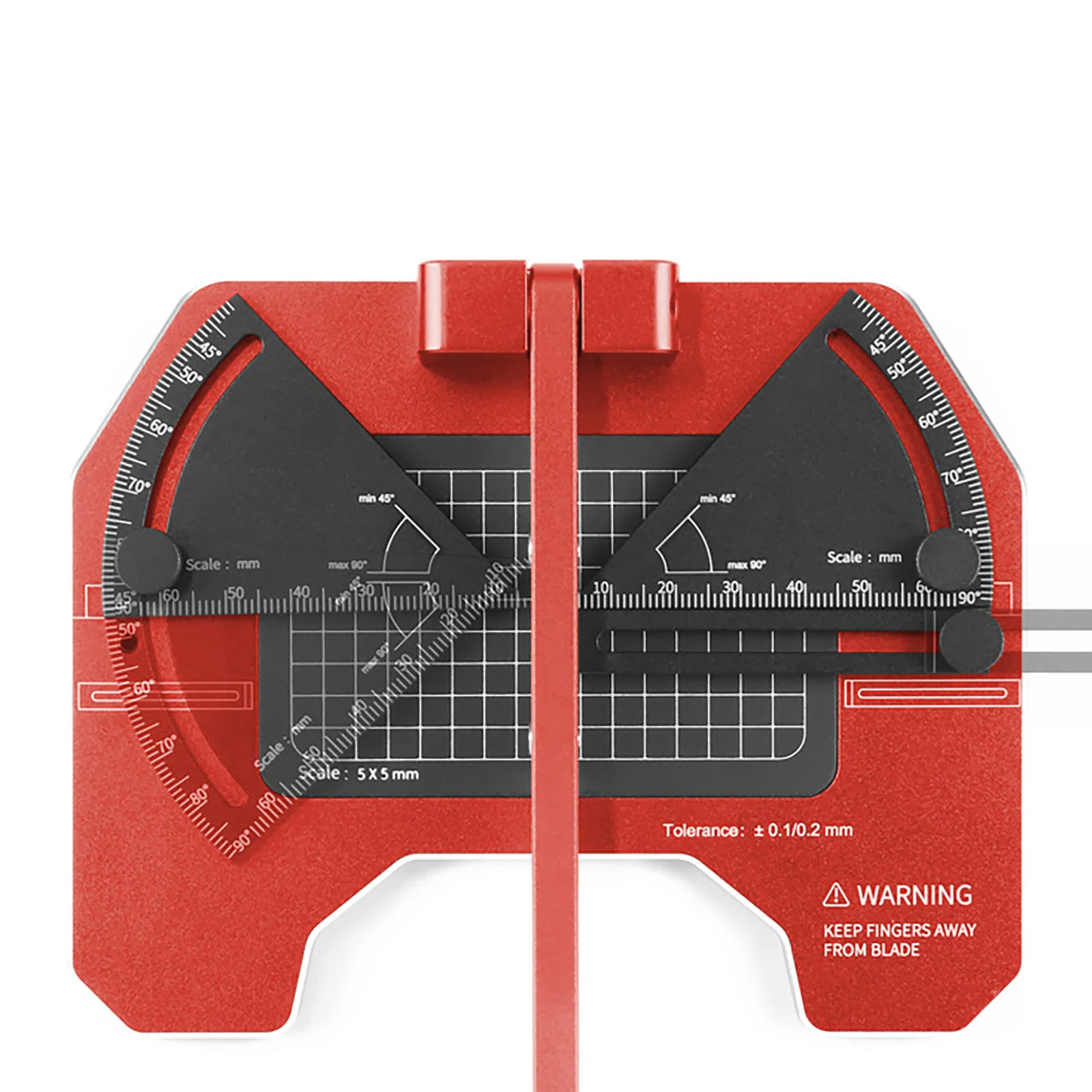 Liga de Alumínio Ângulo Fixo Modelo Ferramenta Anjo Corte Estação Jig Hastes de Plástico Preciso Shaping Cortar Placas de Borracha Jig