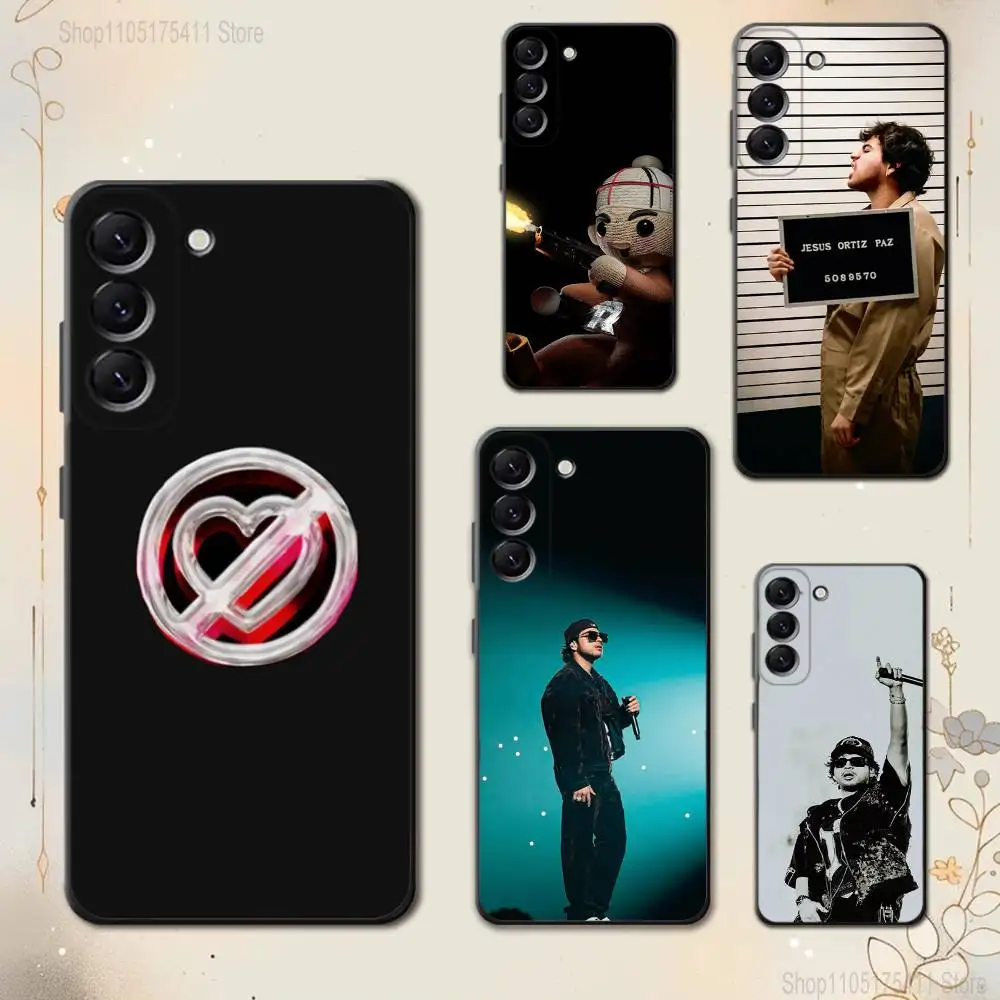 

J-Jop F-Fuerza Regida Phone Case For Samsung Galaxy A 73,72,51,53,52,71,22,5G,Note,J7,8,9 Soft Black Cover