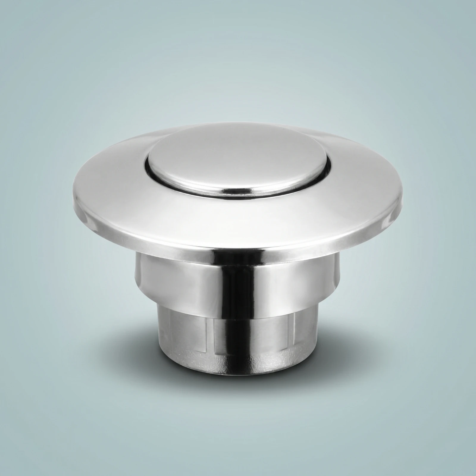Air Switch Button Built-in Garbage Disposer Button Sink Power Switch Countertop Compatible for Kitchen