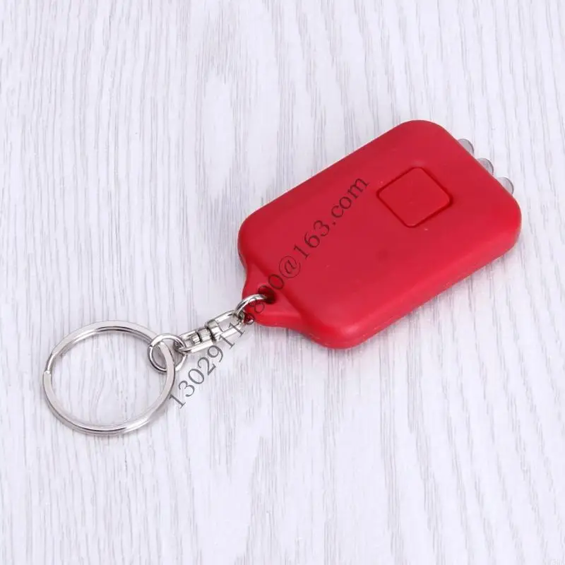 Keychain LED mặt trời LED mặt trời LED Keychain LED Keyring Torch Nhựa Phép