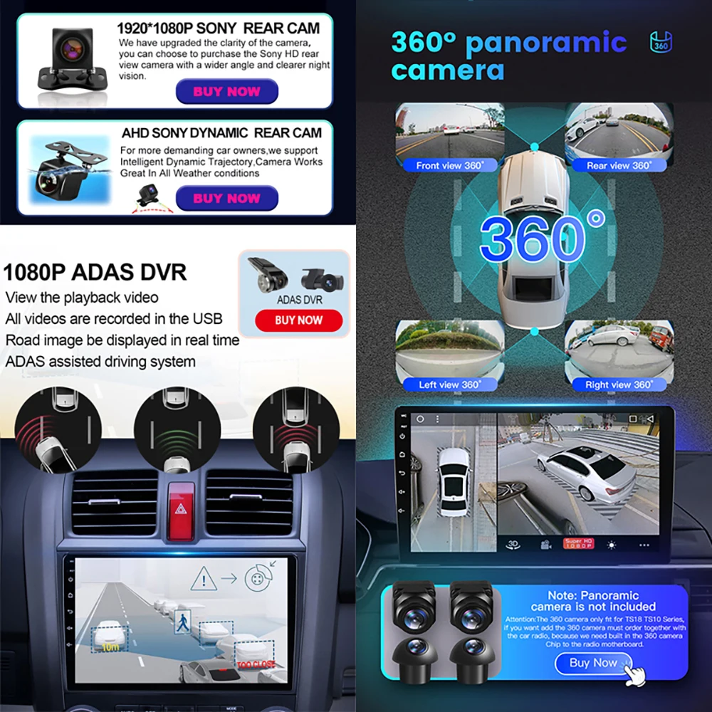 Android 14 Wifi 4G Voor Toyota Prius XW50 2015-2020 Autoradio Multimedia Video Player Navigatie Gps Android Geen 2din 2 Din Dvd