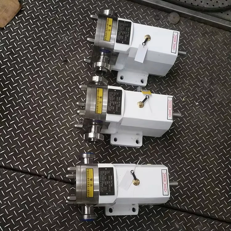 Factory Price Food Grade Rotary Lobe Pump Sanitary Lobe Pump Head For Chocolate Peanut Butter Jam Honey Transfer
