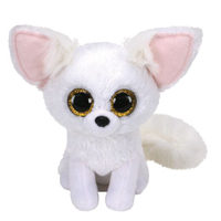 Ty Beanie Boos Plush Toy Phoenix The White Fox Doll Animal Anime Collection