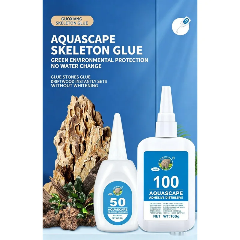 1.8oz/3.5oz Moss Glue Quick Drying Non-toxic Adhesive For Aquarium Plant Aquascape Decoration