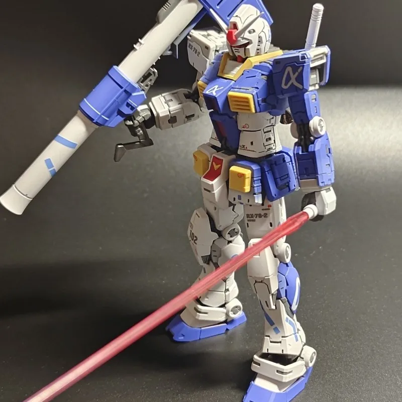 【منتج جديد】CHANGLONG 5501 RG 1/144 RX-78-2 Ver.2.0 Jiu Long Quan I اللون نموذج البدلة المتنقلة التجمع أطقم منمذجة هدايا عيد الميلاد