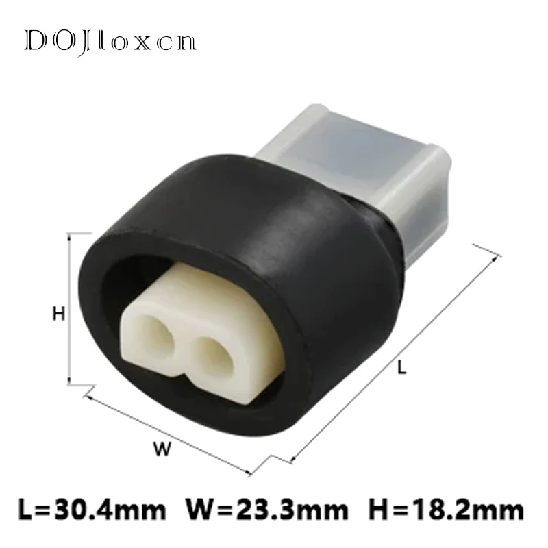 1/5/10/20/50 Sets 2 Pin 2.3mm 7229-3023 Power Auto Electrical Male Female Connector Waterproof Socket For Motor Motorcycle