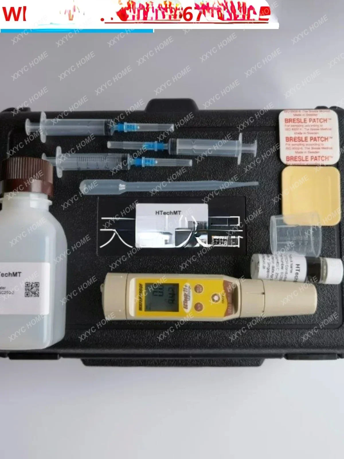 Ensemble d'instruments de détection de sel SC200, Patch de sel Bresle ISO8502-6, méthode de Test de sel Soluble dans l'eau