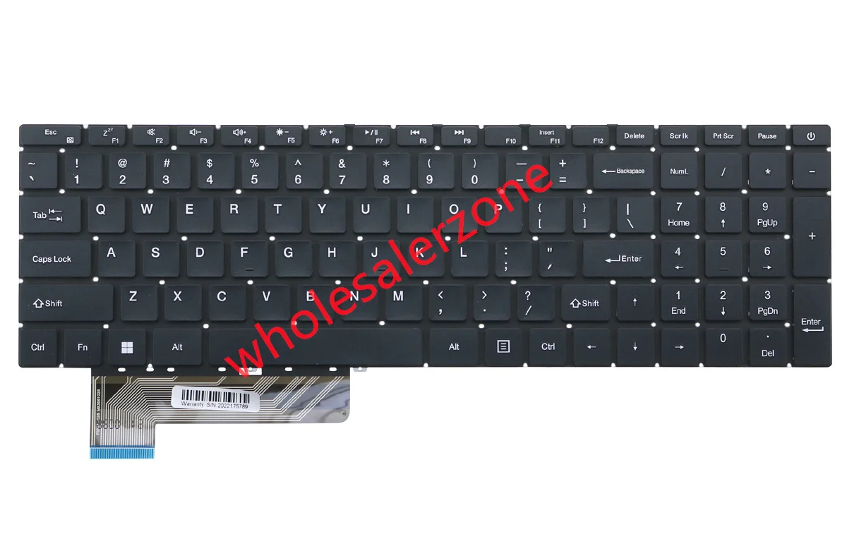 لوحة المفاتيح الأمريكية للبوابة GWTN156-5، GWTN156-7 سلسلة الكمبيوتر المحمول GWTN156-5BK GWTN156-5BL GWTN156-5PR GWTN156-7BK GWTN156-7BL