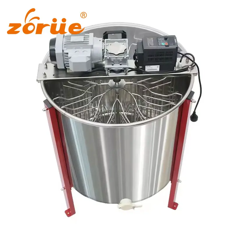 

8 Frames Electric Honey Extractor Electric Horizontal Motor Centrifuge Honey Spinner Honey Separator Machine