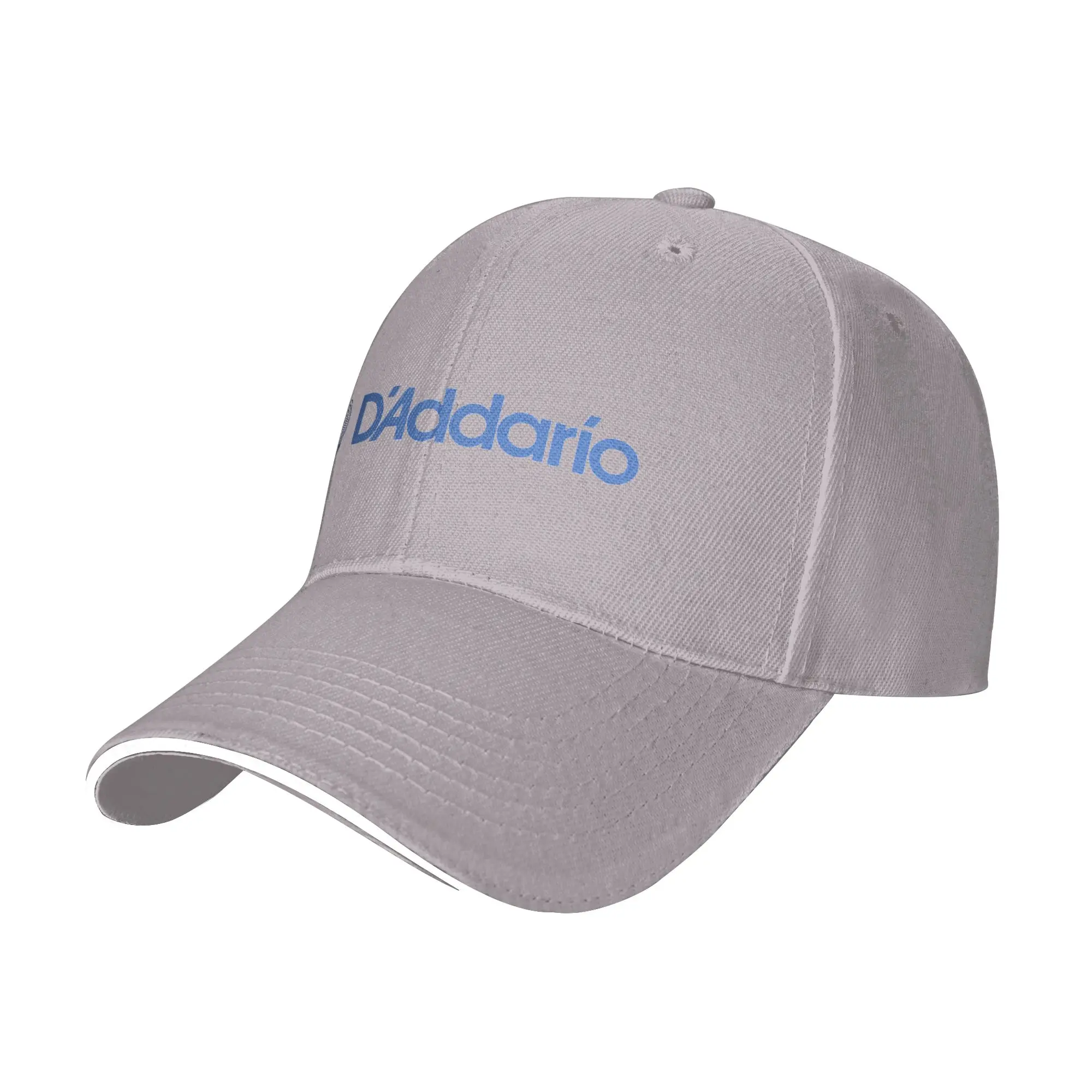 D'addario String Blue Logo Cap Fashion Casual Baseball Caps Adjustable Hat Hip Hop Summer Unisex Baseball Hats Customizable