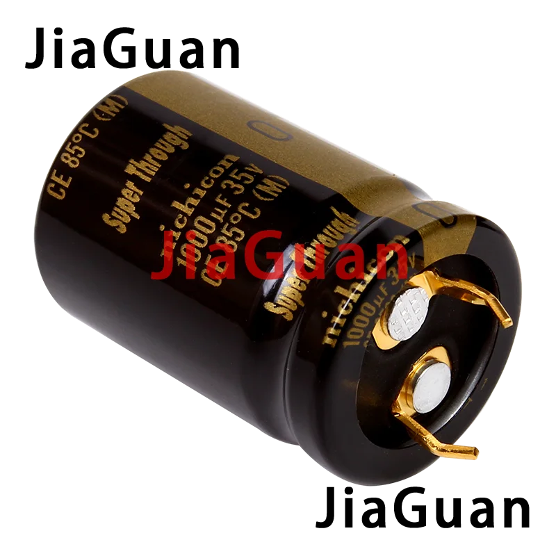 2PCS NICHICON KG Super Through 35V1000UF 20x30mm Type III 1000UF 35V audio amplifier filtering 1000UF/35V Golden feet 1000U