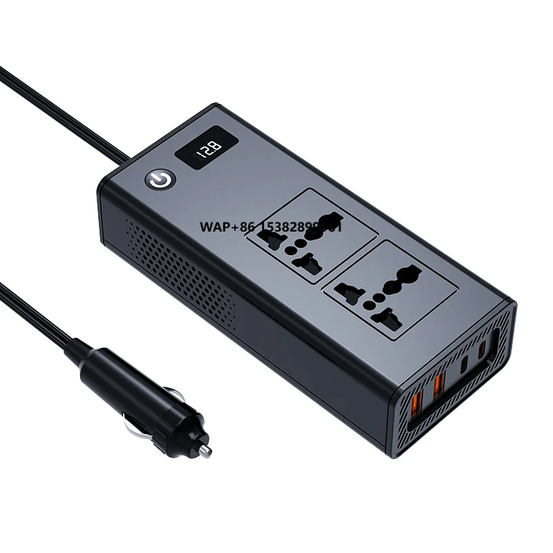 

200W DC to AC Vehicle Inverter 12V to 240V Car Voltage Converter with USB Charger