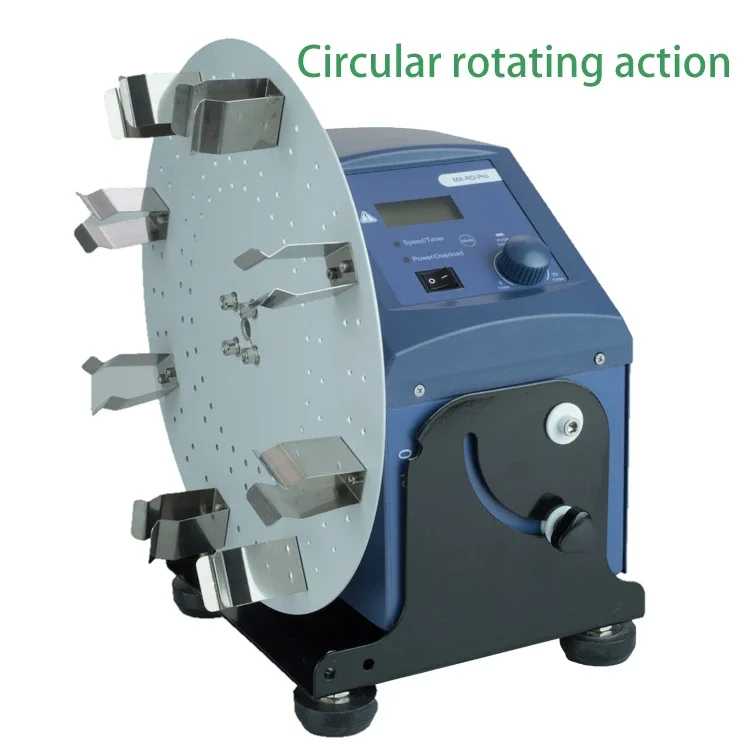 

NewLaboratory Plastic Mixing Adjustable Speed Angle Brushless DC Motor LCD Digital Micro Tube Rotator Mixer