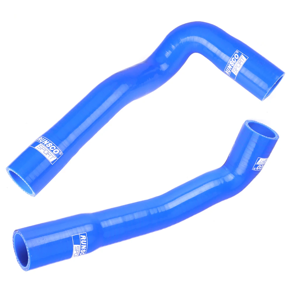 Kit de tuyaux de refroidissement en silicone pour BMW, E36 325i, 328i, 330i, M3, bleu, rouge, noir, 42mm, 1992-1997, 2 pièces par ensemble