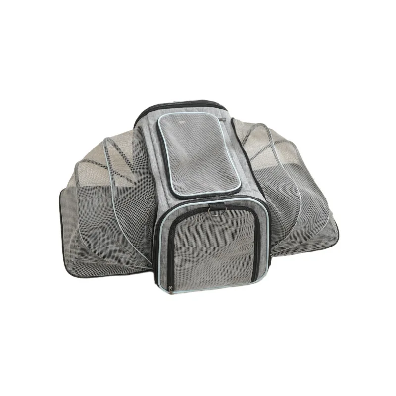 Cat bag portable foldable out portable large capacity car sterilization oblique span bag large outdoor pet bag breathable