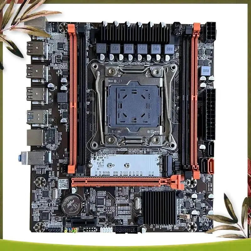 

Новая настольная материнская плата X99H + кабель переключателя LGA2011-V3 B85 чип DDR3X4 слот ECC M.2 NVME PCI-E 3,0 X16 SATA3.0, простота в использовании