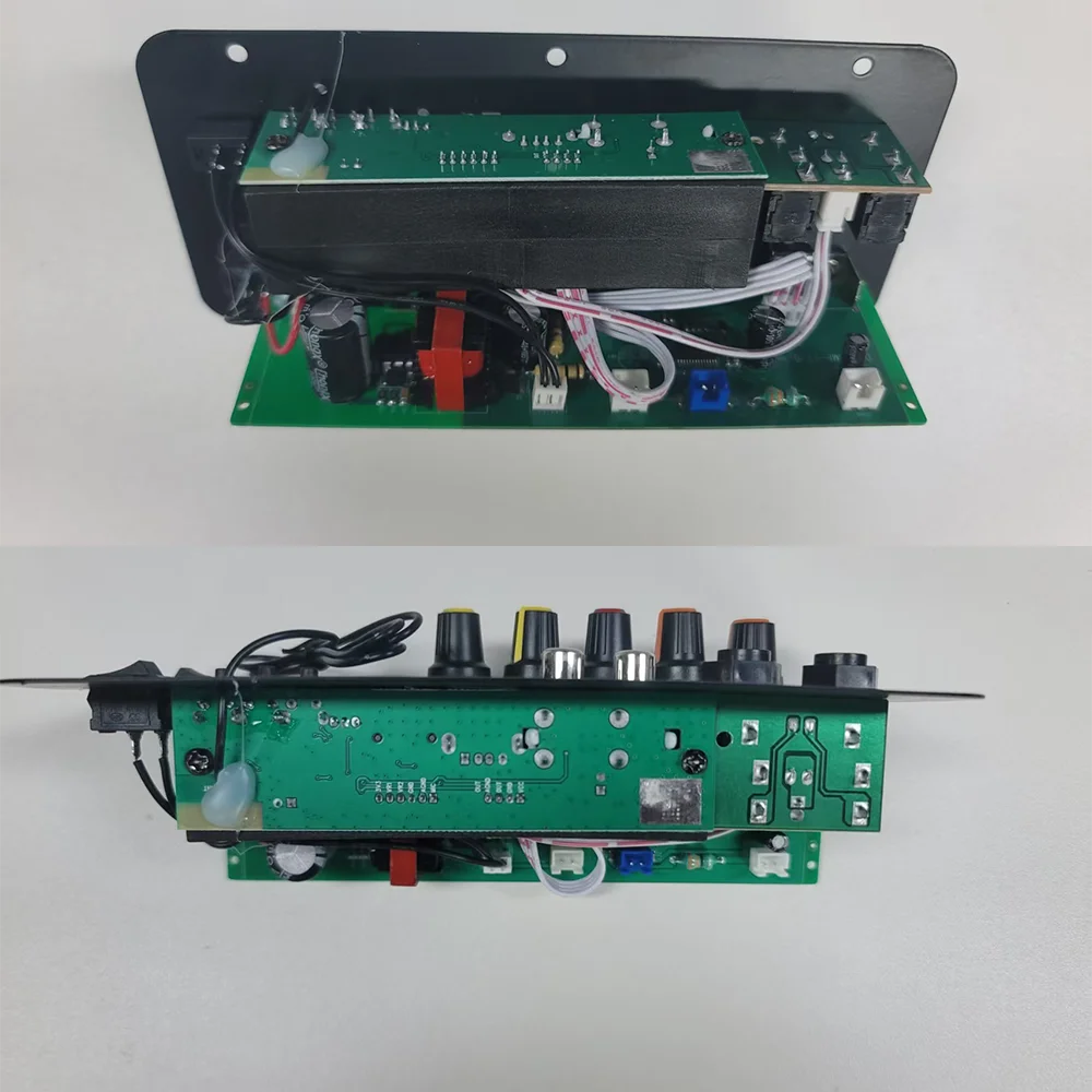 DC 12V 110V-240V DIY Digital BT Amplifier Subwoofer Board Microphone Karaoke Amp Speaker Home Theater DIY Rechargable Version image 5