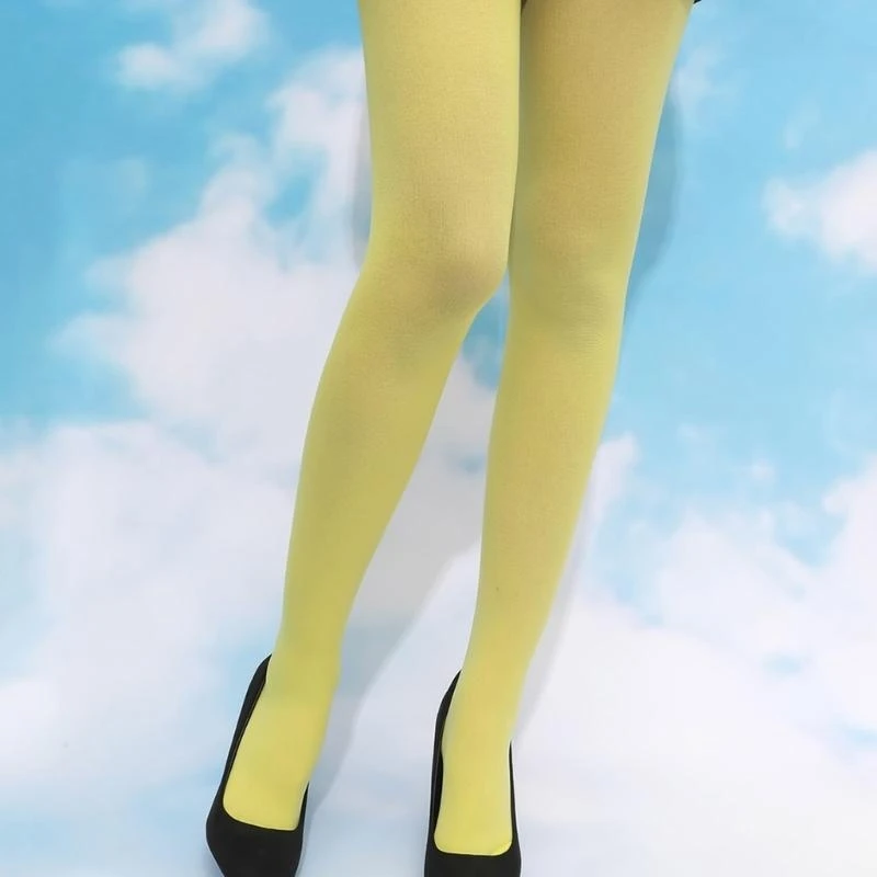 

R1WE Candy Color Stockings Sexy Thigh High Stockings Women Seamless Pantyhose Large