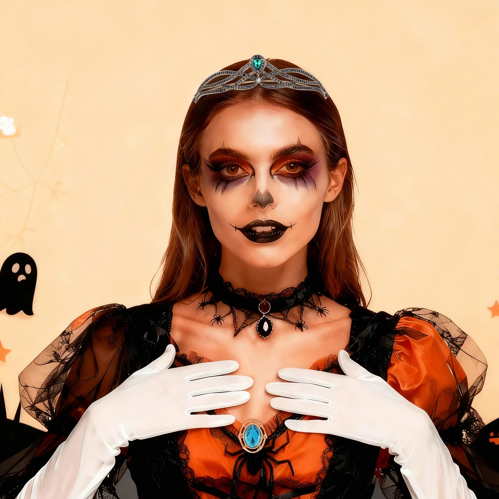 

1pc Retro Rhinestone Crown Wedding Headdress Bridal Hairband Crown Decor For Women Party Brides Bride Hair Accessories