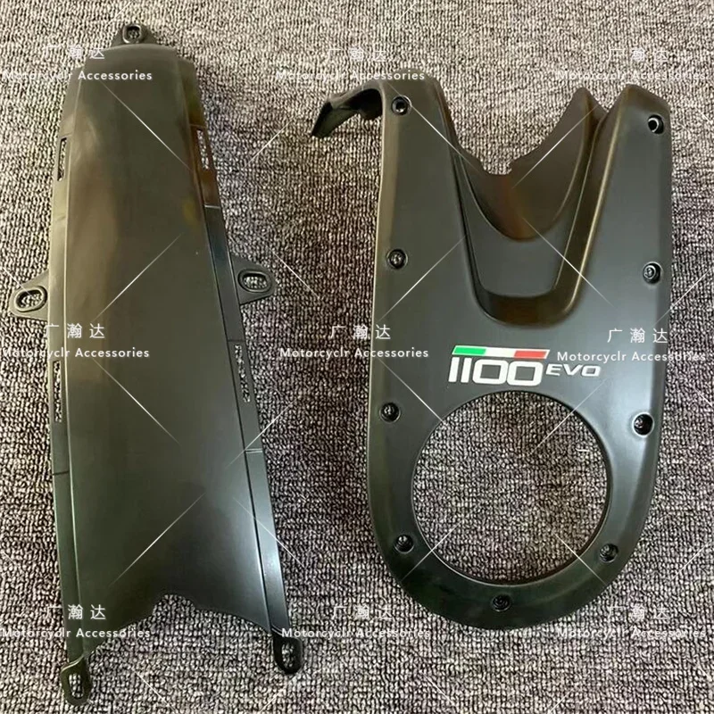 Motorcycle fuel tank shell suitable for Ducati Monster 696 795 796 1100 Fuel tank upper and lower panels ABS matte black