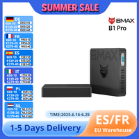 BMAX Mini PC B1PRO Windows 11 Pro 8GB RAM 128GB ROM N4000 Micro Desktop Computer Dual-Band WiFi mini pc