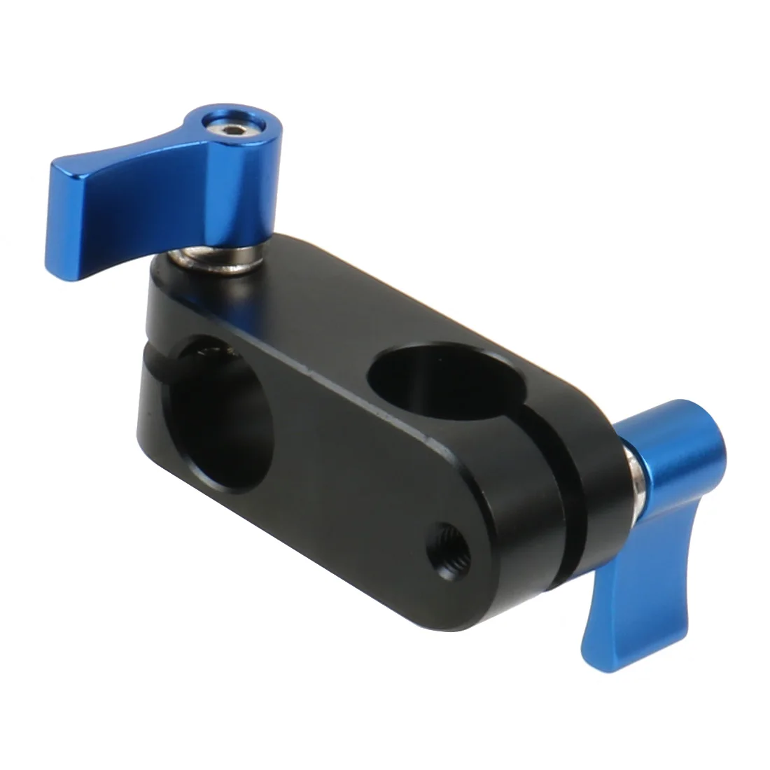 90 Grad rechtwinklig 2 Loch 15 mm Rod Rig Clamp Adapter M5 Schraube für 5D2 5D3 A7S GH4 DSLR Kamera Foto Schulter HandGrip Monitor – Detail 16